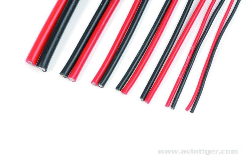 CABLE SIL. 16AWG 490 BRINS 1M- GFORCE