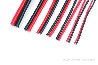 CABLE SIL. 20AWG 196 BRINS 1M- GFORCE
