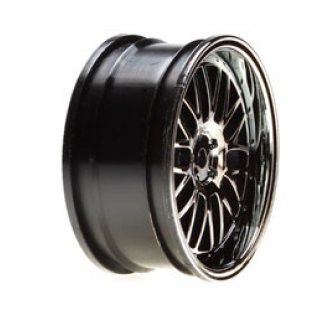 Vaterra Jantes d&eacute;port Deep Mesh Chrome/blk 26mm