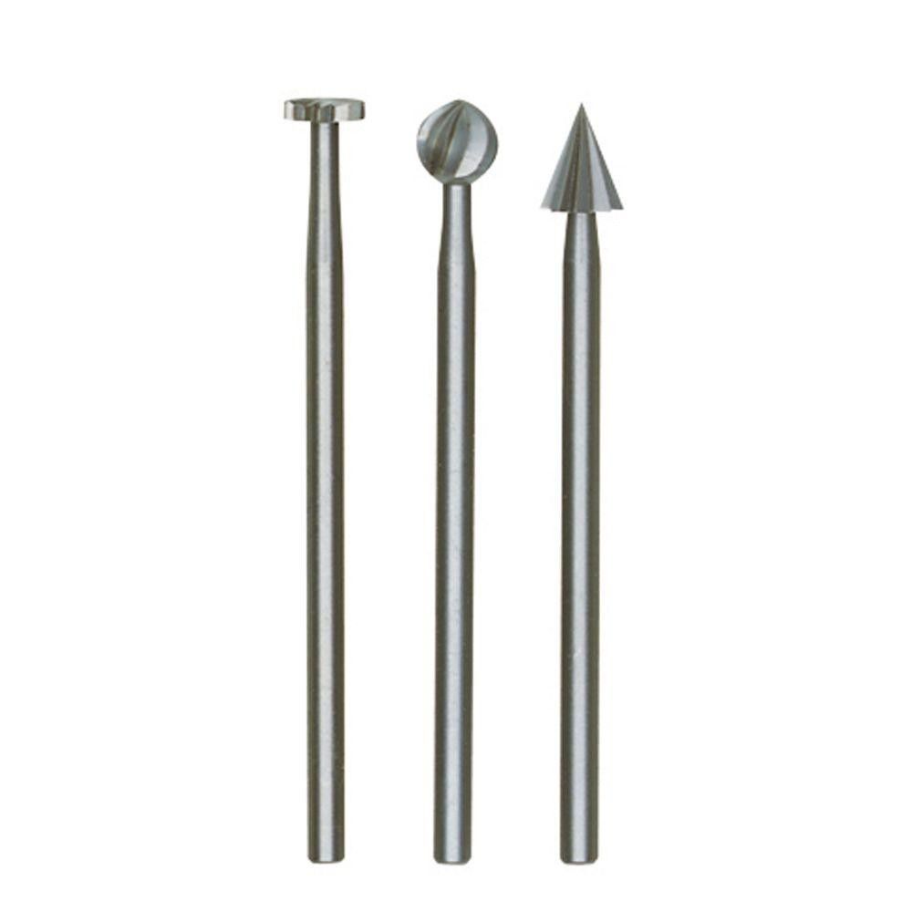 Jeux de 3 fraises Micromot PROXXON
