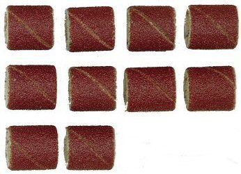 10 bandes abrasives en corindon &oslash; 10,0 mm PROXXON