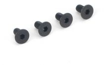 DUBRO Vis M3x8mm t&ecirc;te plate pour cl&eacute; hexagonale. Sachet de 4.