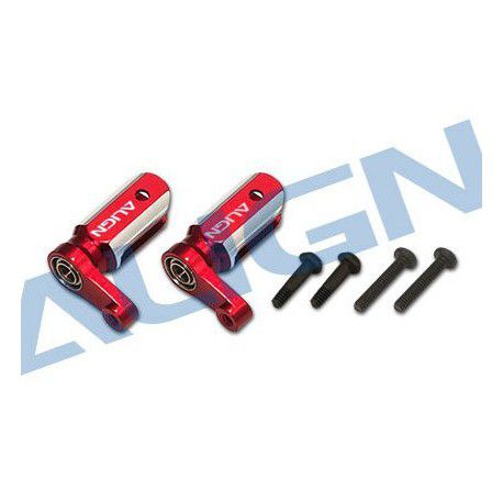 H15H002XXT T-rex 150 Main Rotor/ Holder Pieds de pales alu
