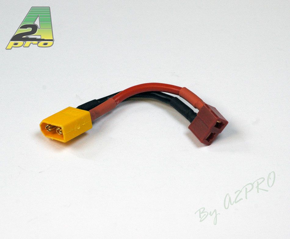 Adaptateur XT60 m&acirc;le/Dean femelle - A2PRO - 11023