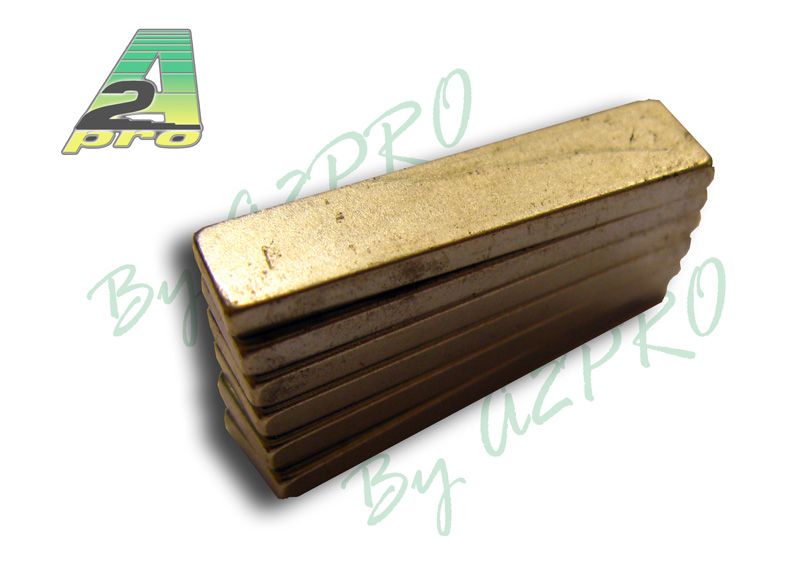 Aimant Rectang. 25x6x2mm (6pcs)