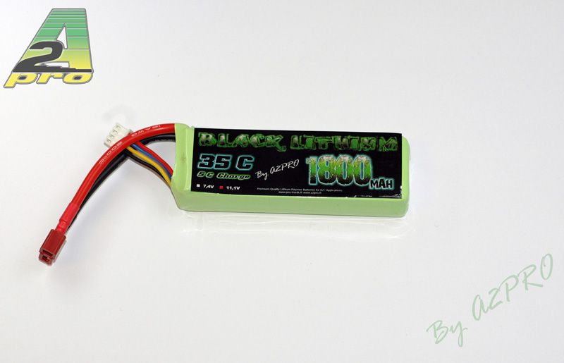 Black Lithium 1800mAh 35C 3S