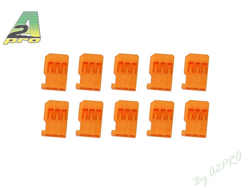 Boitier Futaba m&acirc;le Jaune (10 pcs)