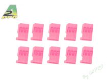 Boitier Futaba m�le Rose (10 pcs)