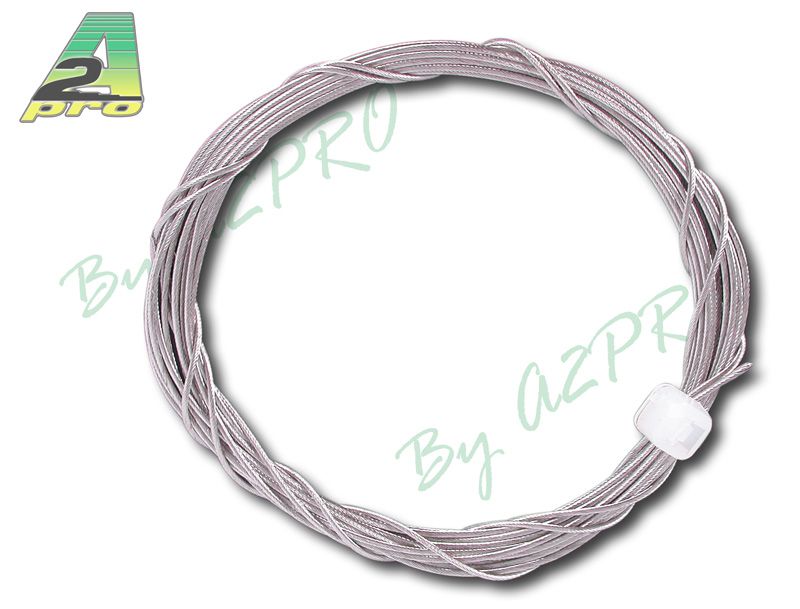 C&acirc;ble acier inox tress&eacute; 0,5mm - 2m
