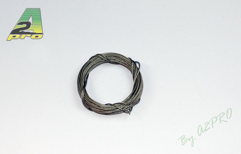 C&acirc;ble acier inox tress&eacute; 0,7mm - 5m