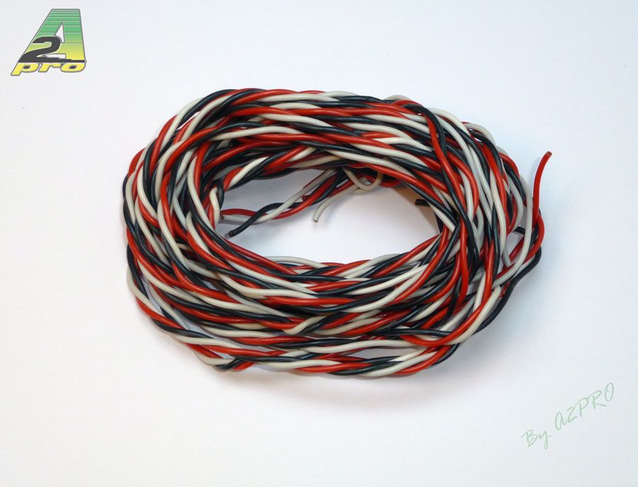 Fil silicone Futaba tress&eacute; 0.5&sup2; (5m)