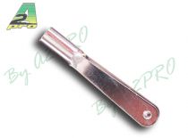Chape acier nickel&eacute; M3 (10 pcs)