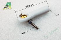 Chape &agrave; boule M2 + vis M2 (5 pcs)