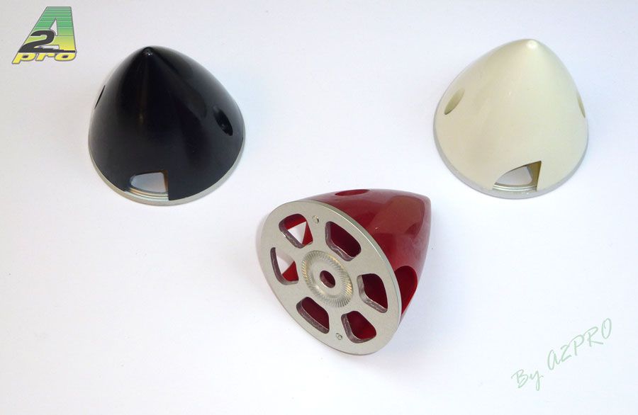 C&ocirc;ne Plateau Alu 70mm rouge
