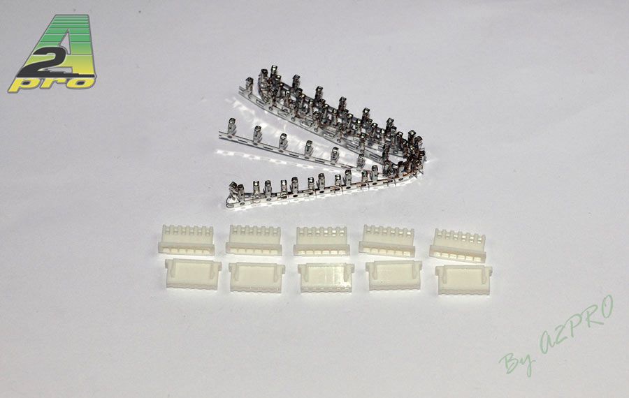 Connecteur m&acirc;le JST-XH 5S (10)