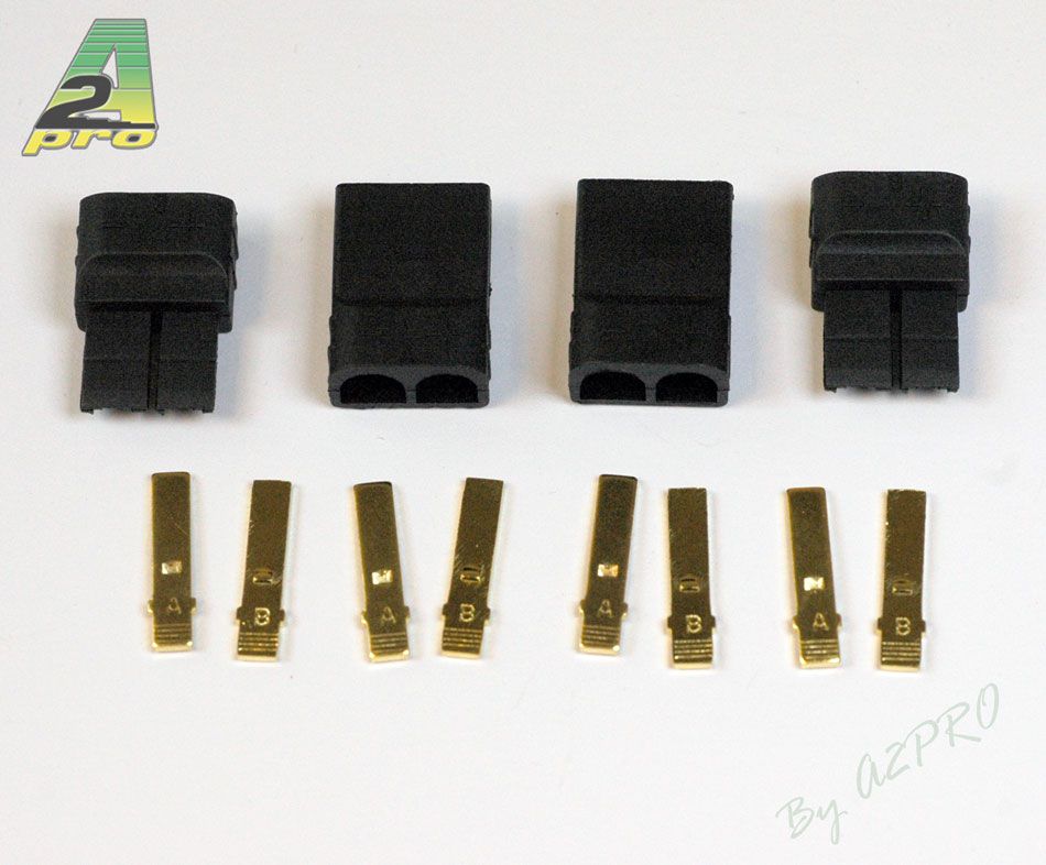 Connecteur TRX OR M&acirc;le + Femelle (2 paires)