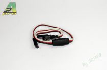 Cordon Y Futaba - 120mm x 3 - c�ble 0,30mm��- contacts OR - 13109-0