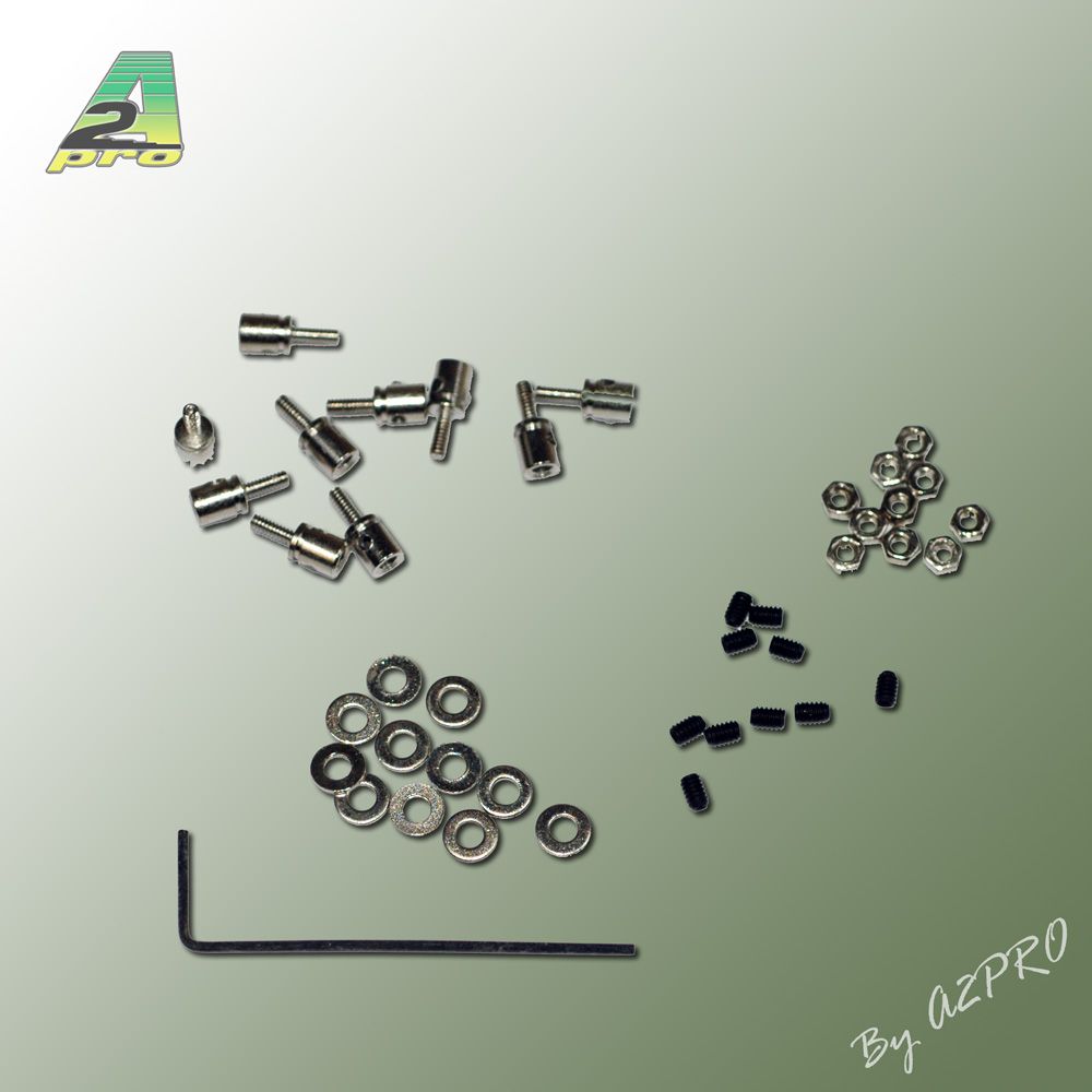 Domino pour fixation c&agrave;p 1mm / servo (10 pcs)