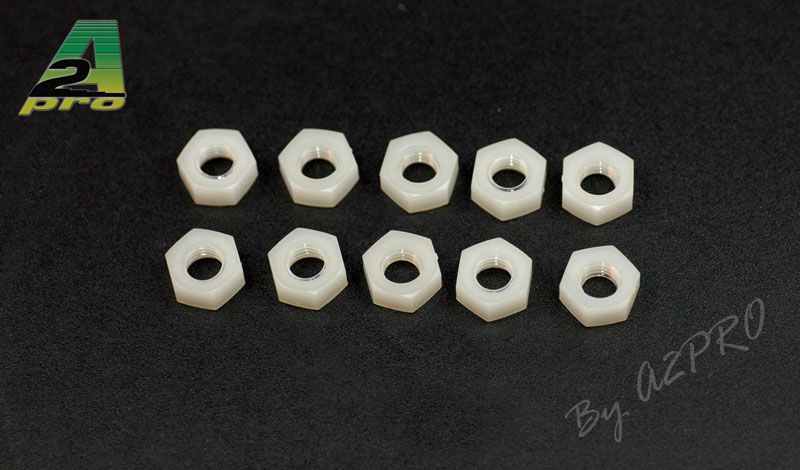 ECROUS NYLON M6 (10 p)