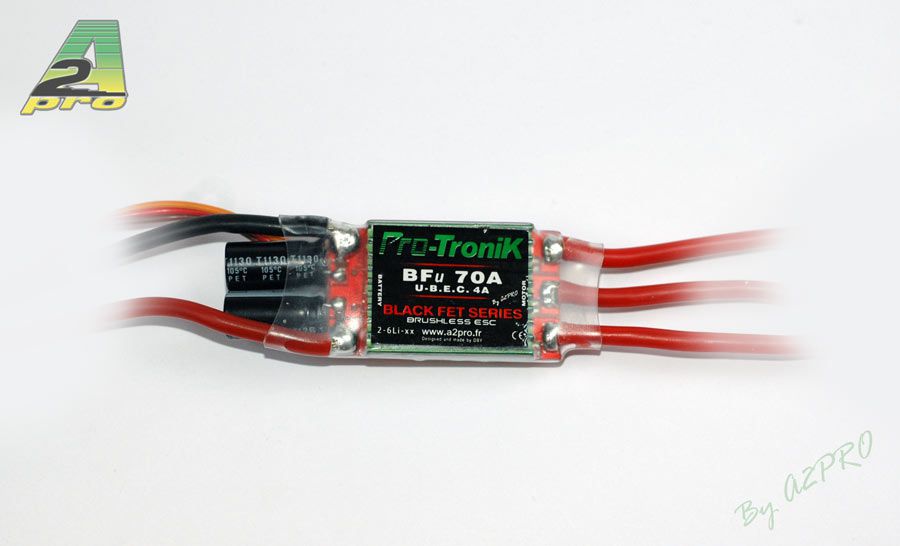 Pro-TroniK ESC BF70A U-Bec 4A / 2 &agrave; 6S s03878070