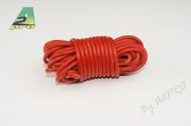 Fil silicone AWG16-1.32&sup2; rouge (5m)