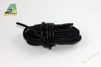 Fil silicone AWG8 - 8,3&sup2; noir (5m)