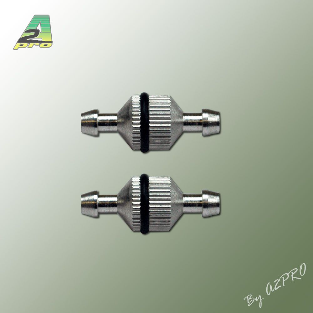 Filtre aluminium &agrave; grille (2 pcs)