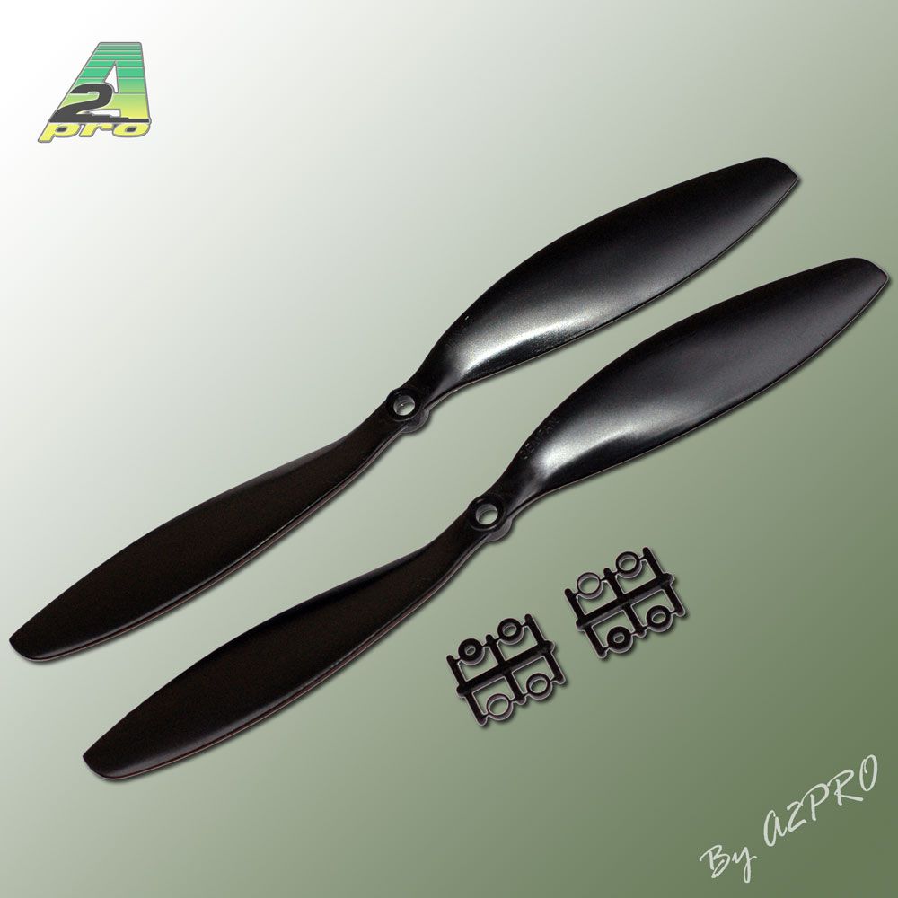 H&eacute;lice Gemfan SF 11x4,7 noir (2 pcs)