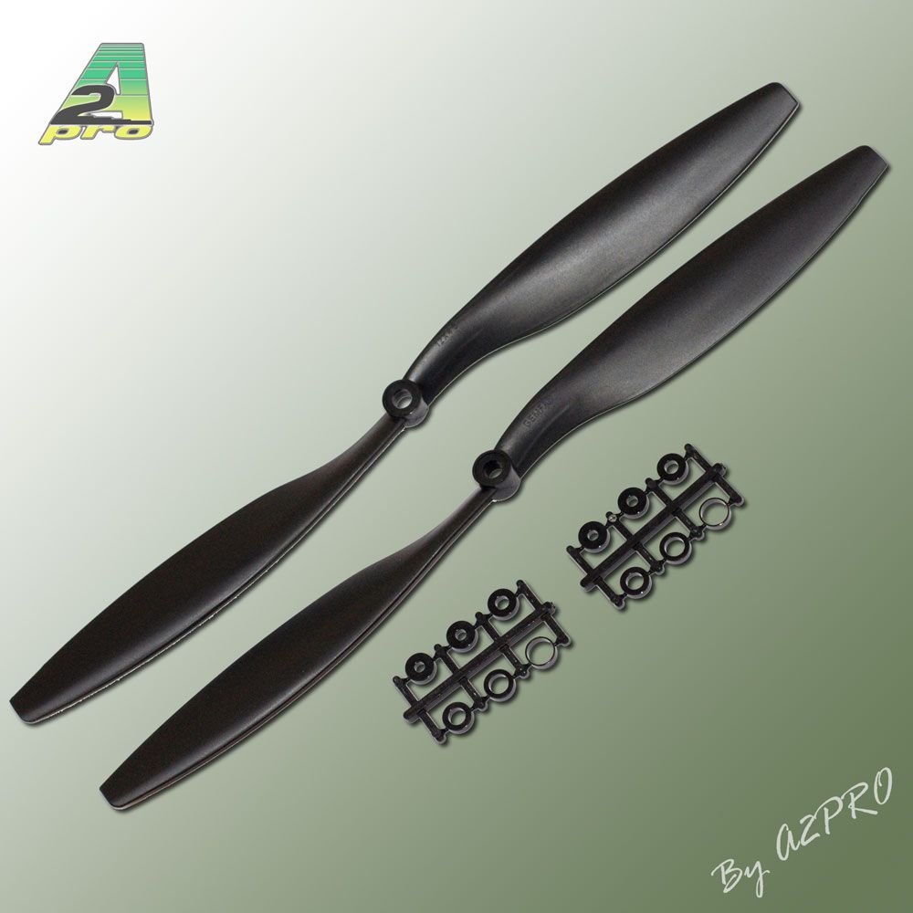 H&eacute;lice Gemfan SF 12x4,5 noir (2 pcs)