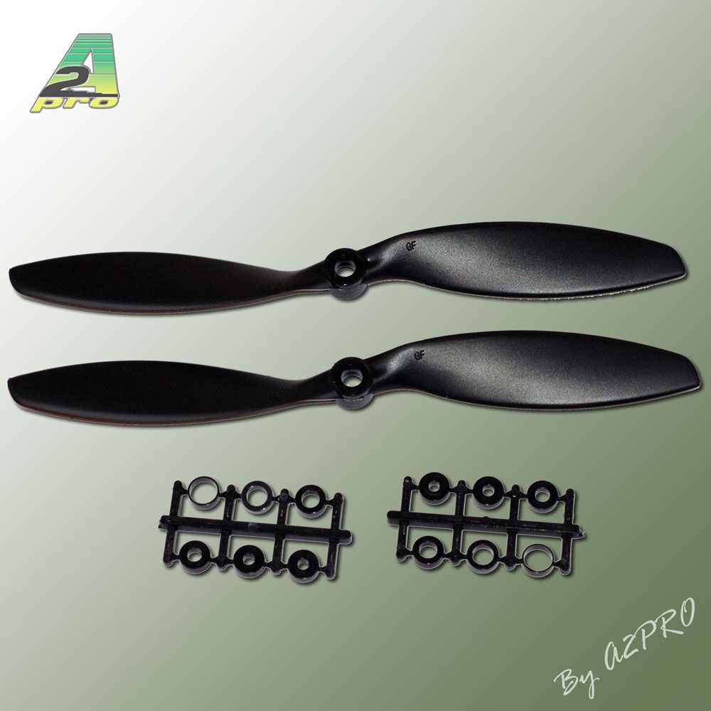 H&eacute;lice Gemfan SF 8x3,8 noir (2 pcs)