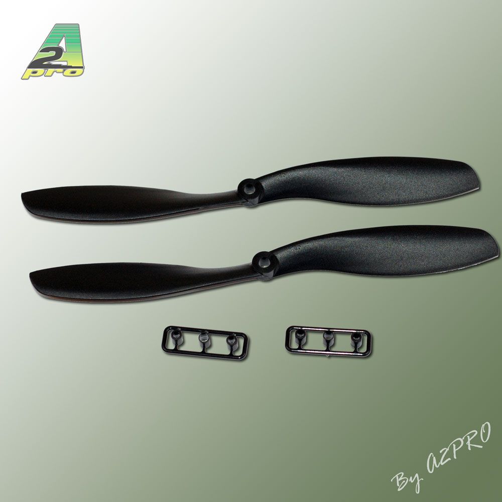 H&eacute;lice Gemfan SF 8x4,5 noir (2 pcs)