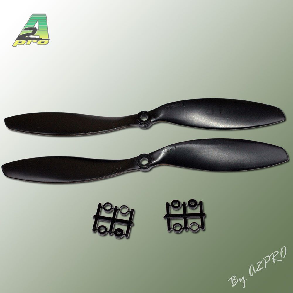 H&eacute;lice Gemfan SF 9x4,7 noir (2 pcs)