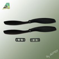 H&eacute;lice Gemfan SF 8x4,5 carbone (2 pcs)