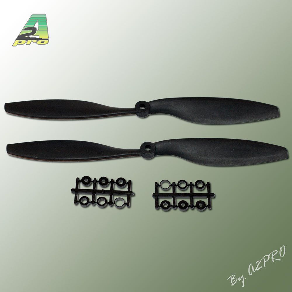H&eacute;lice Gemfan SF 10x4,5 carbone (2 pcs)