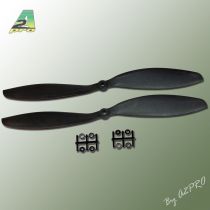 H&eacute;lice Gemfan SF 11x4,7 carbone (2 pcs)
