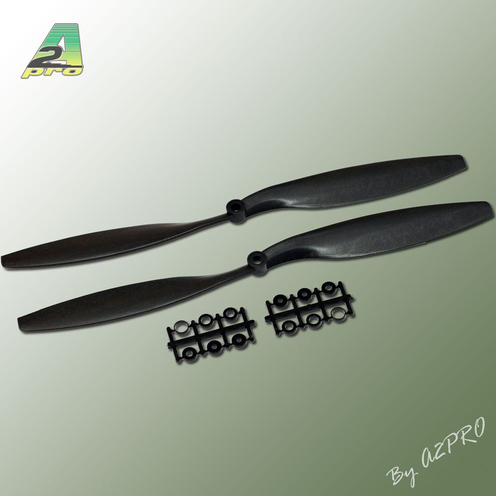 H&eacute;lice Gemfan SF 12x4,5 carbone (2 pcs)