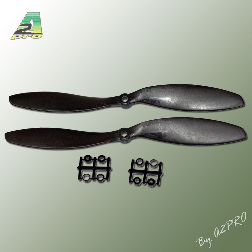 H&eacute;lice Gemfan SF 9x4,7 carbone (2 pcs)