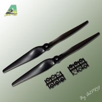 H&eacute;lice Gemfan SF push 10x5 noir (2 pcs)