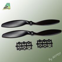 H&eacute;lice Gemfan SF push 8x3,8 noir (2 pcs)