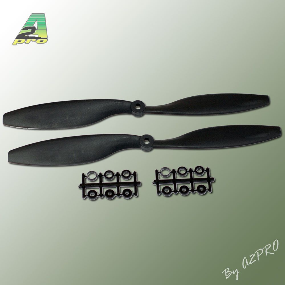 H&eacute;lice Gemfan SF push 10x4,5 carbone (2 pcs)