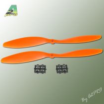H&eacute;lice Gemfan SF push 11x4,7 orange (2 pcs)