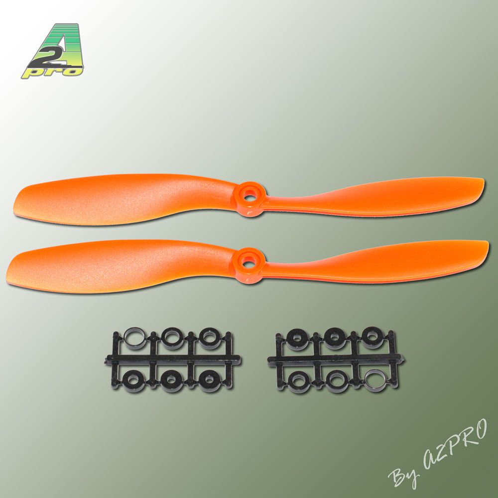H&eacute;lice Gemfan SF push 8x4,5 orange (2 pcs)