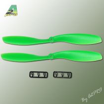 H&eacute;lice Gemfan SF 8x4,5 vert (2 pcs)