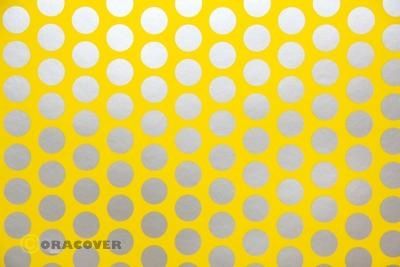 ORASTICK FUN 1 JAUNE/ARGENT 2m