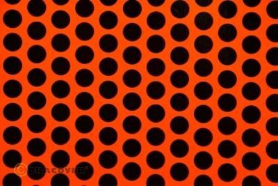 ORASTICK FUN 1 ORANGE FLUO/NOIR 10m