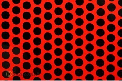 ORASTICK FUN 1 ROUGE FLUO/NOIR 10m