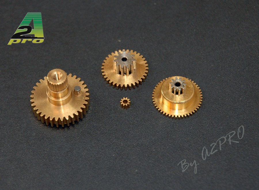 Pignons pour servo 6811MG-D (jeu complet)