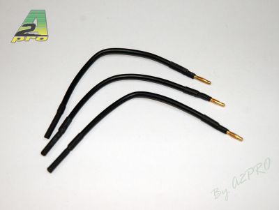 Rallonge 30cm pour moteur - c�ble silicone 1,32� (3 pcs)
