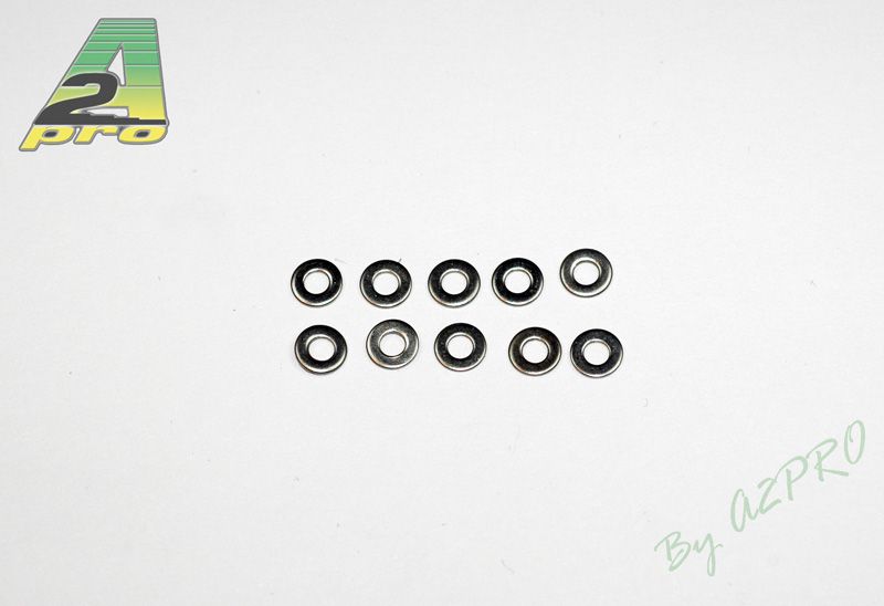 RONDELLES INOX 4mm (10 p)