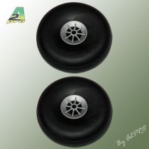 ROUES AIRTRAP 125mm Moyeu Viss&eacute;